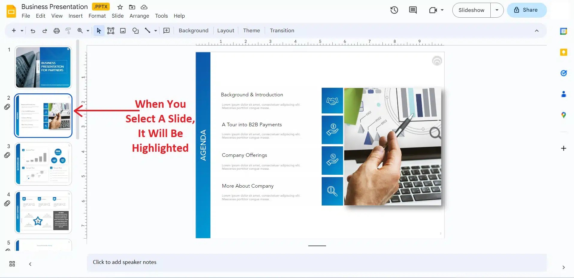 How To Move A Slide In Google Slides?