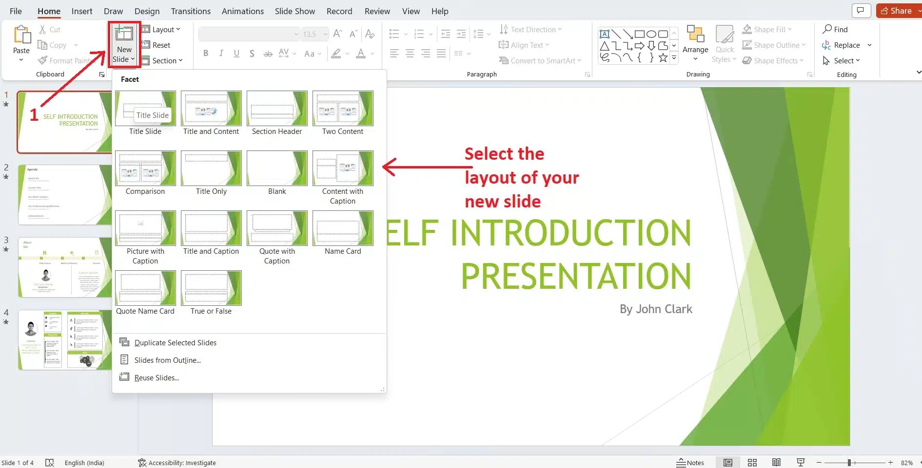How to Add a New Slide in PowerPoint