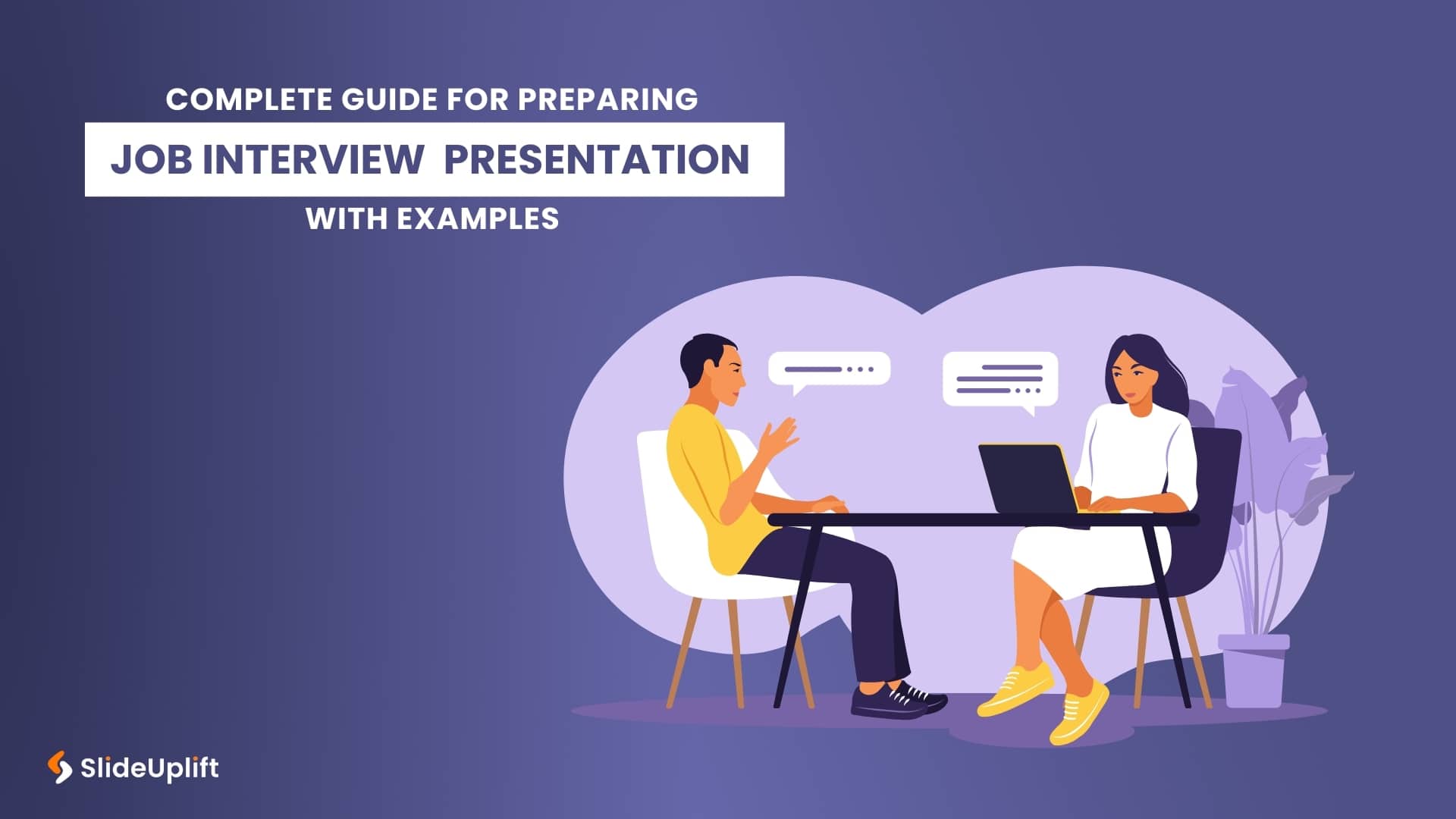 Job Interview Presentation Guide With Examples SlideUpLift