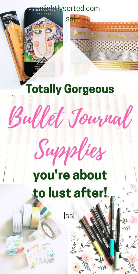 Bullet Journal Supplies And Gifts (The Most Ones!) Slightly