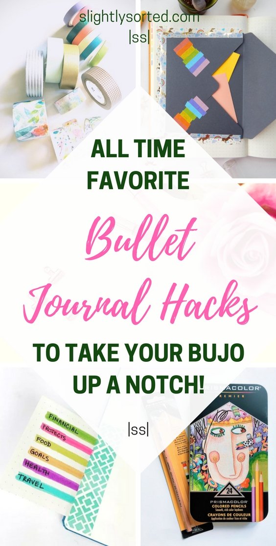 Stunning 2024 Bullet Journal Hacks To Brighten Your Day! Slightly Sorted