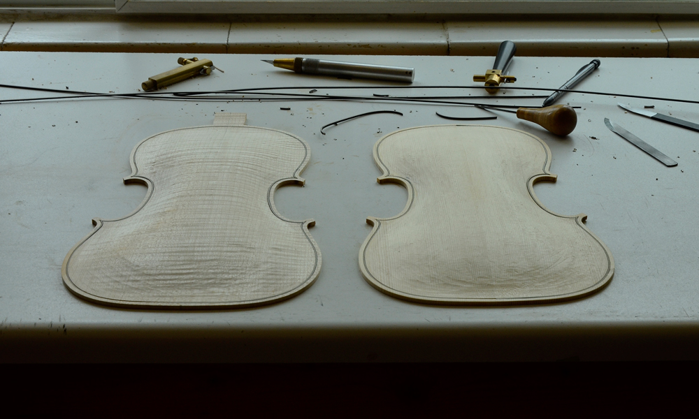 fittingpurfling1 Slight Violins