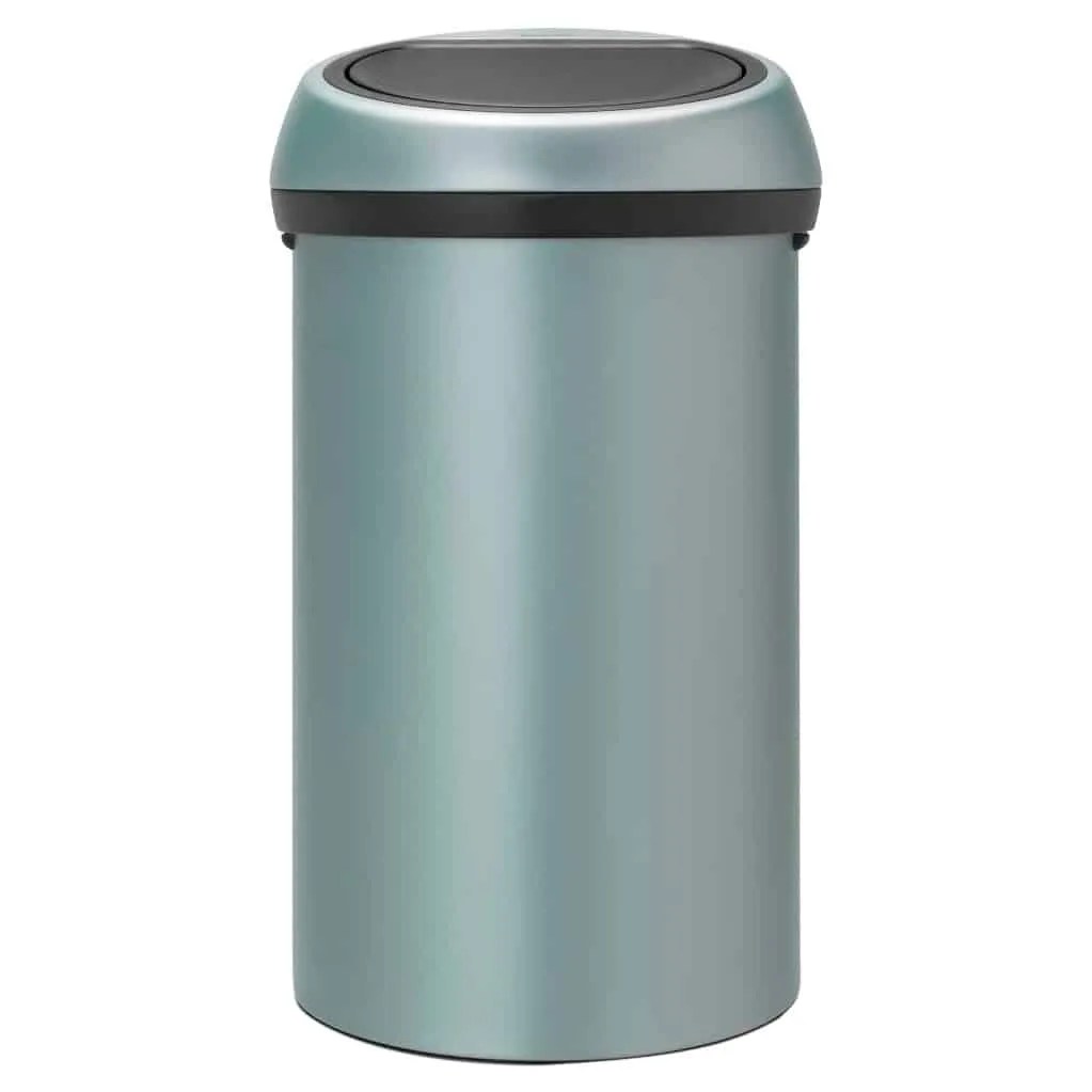 Brabantia Touch Bin 60 Liter Metallic Mint Smart Home