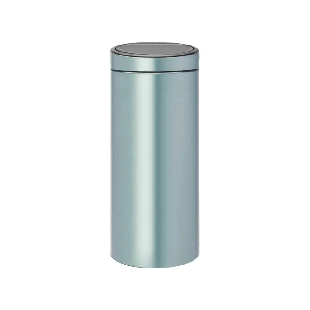 Brabantia Touch Bin 30 Liter Metallic Mint Smart Home
