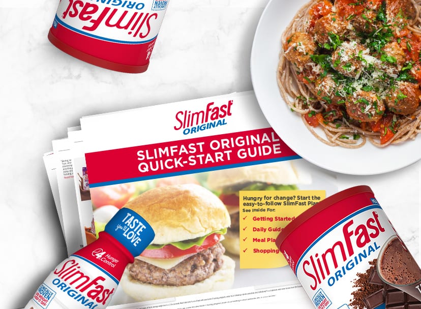 SlimFast Original Quick Start Guide Sign Up