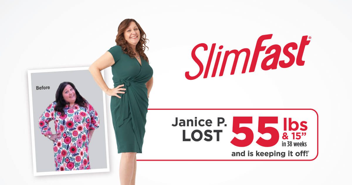 Janice's SlimFast Weight Loss Success Story