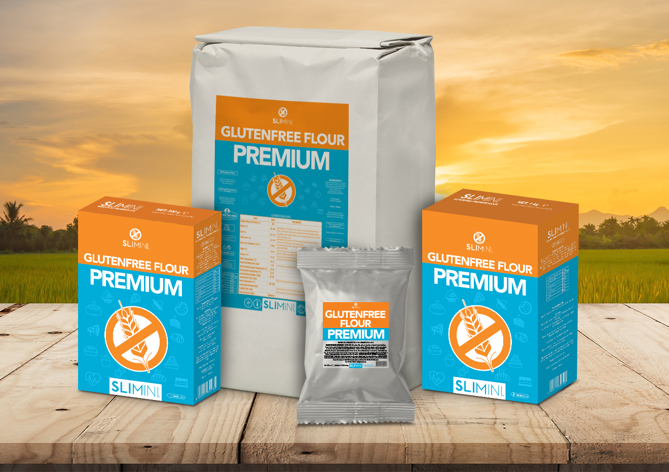 GLUTEN FREE PREMIUM FLOUR Slimini