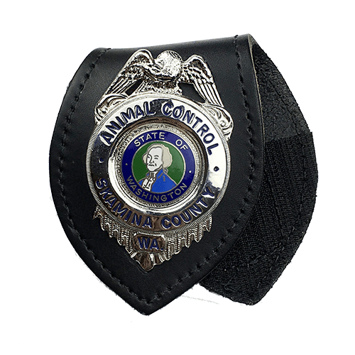 MODEL 20 SHIELD VELCRO BADGE HOLDER Slim Line Case Company