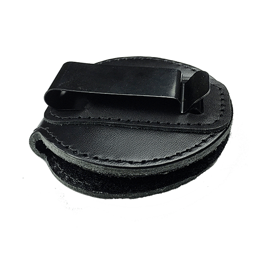 MODEL 19 ROUND VELCRO BADGE HOLDER Slim Line Case Company