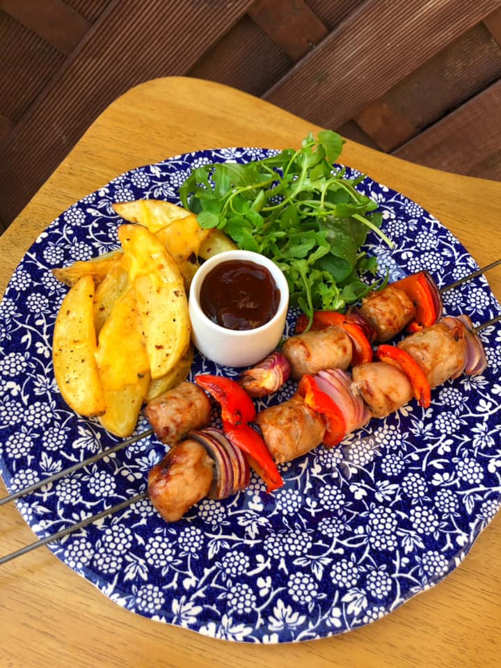 BBQ Sausage Skewers With Hello Fresh [AD] Slimming Violet Recipes