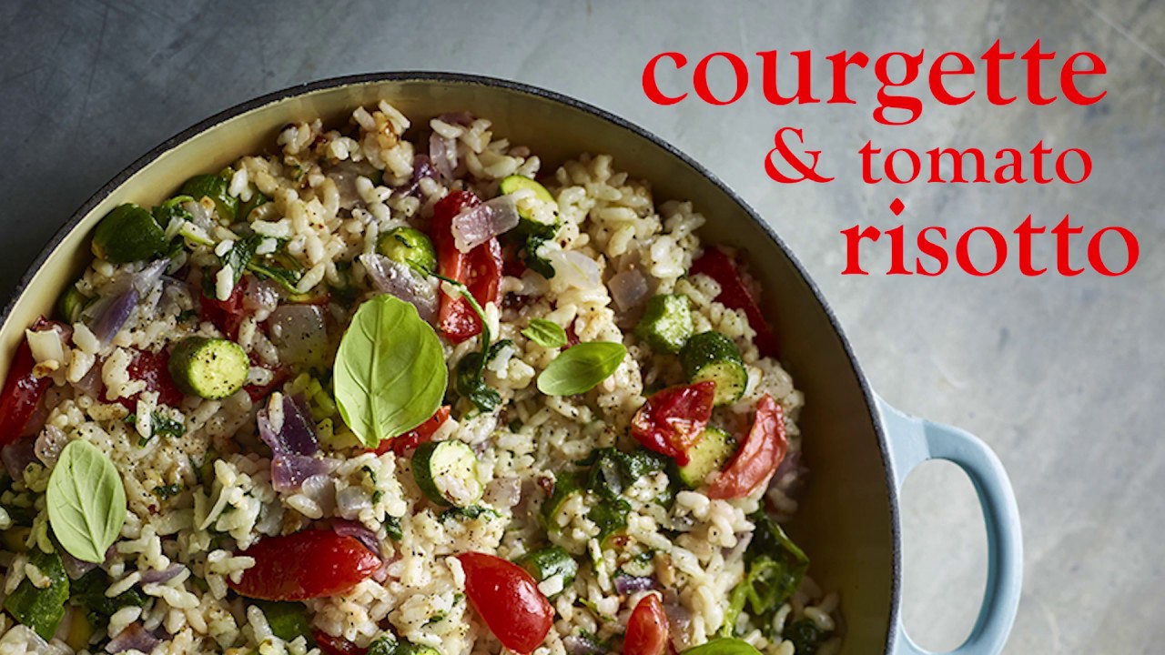 SW recipe Courgette and tomato risotto Slimming World Encyclopedia