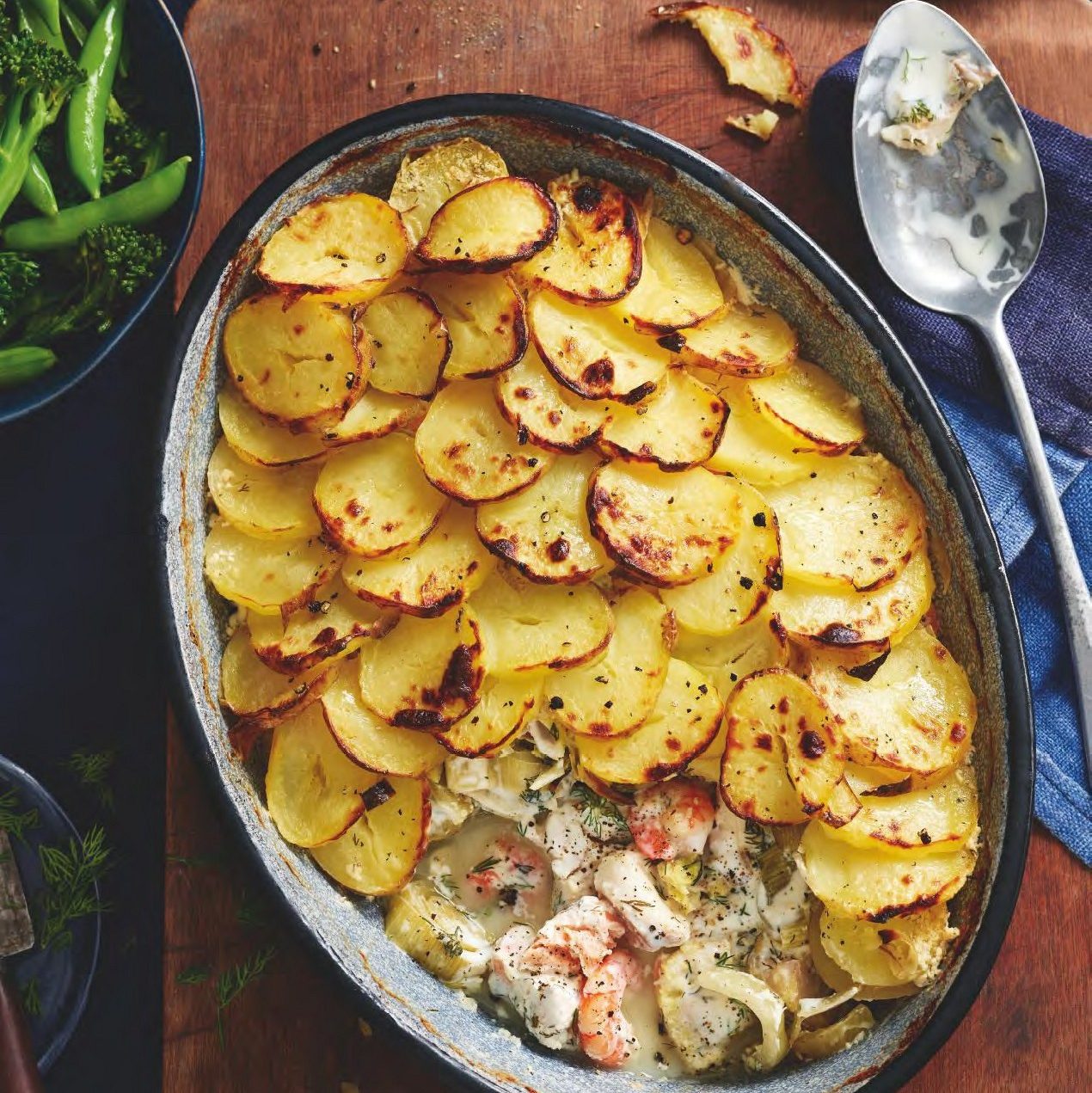 SW recipe Fish, leek and fennel pie Slimming World Encyclopedia