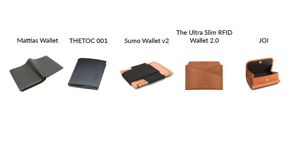 5 Kickstarter Wallet Projects to back in May 2018! Slim Wallets for Men