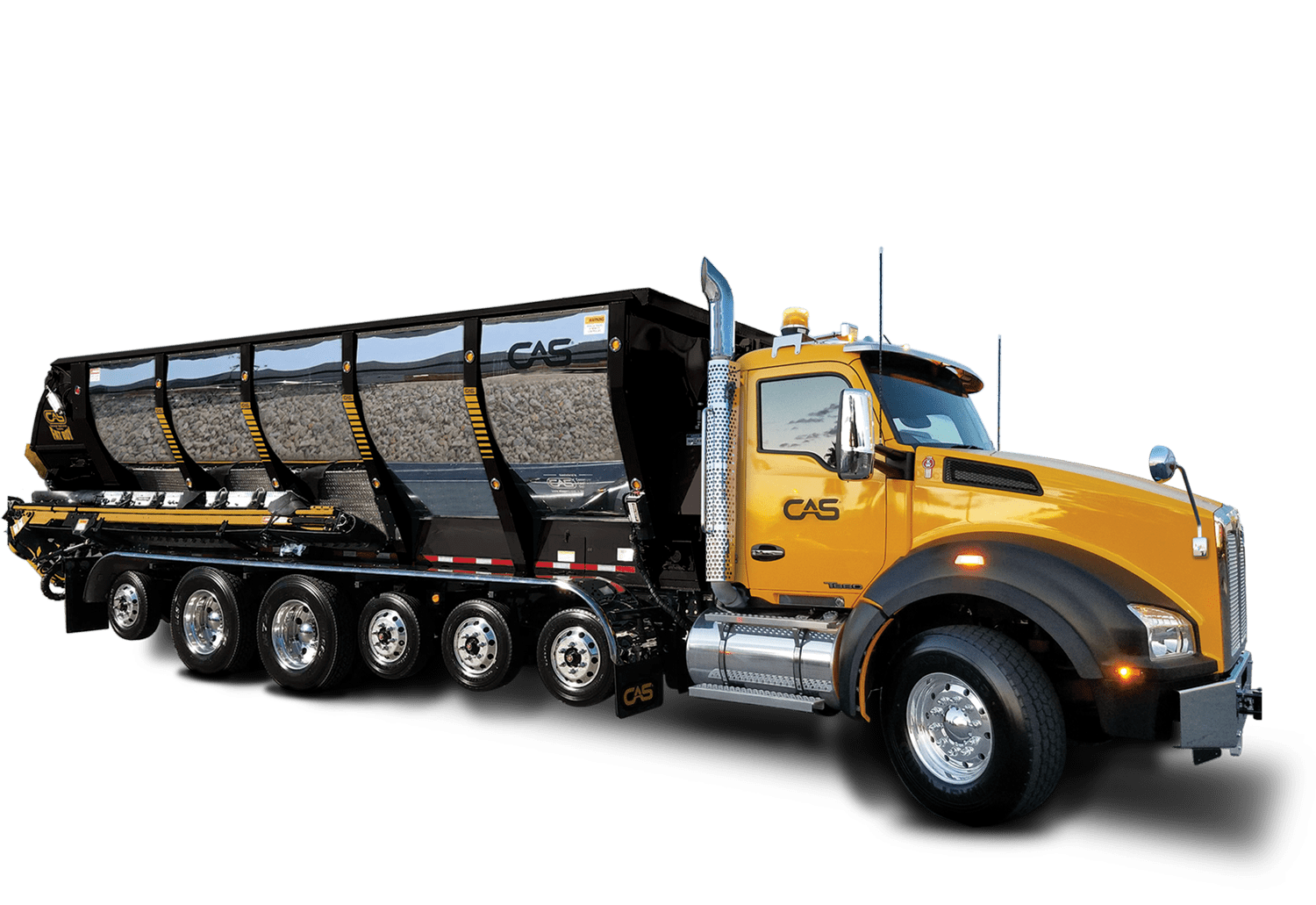 Slinger Truck Models CAS Conveyor Application Systems