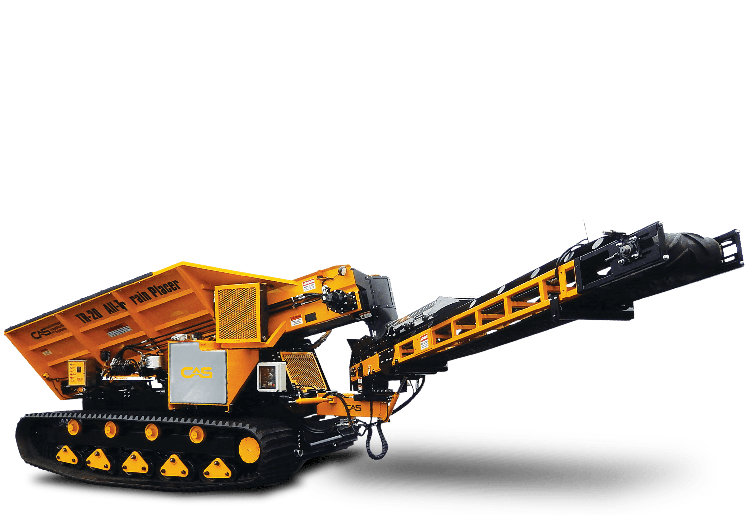 CAS TR20 Slinger Truck Conveyor Application Systems