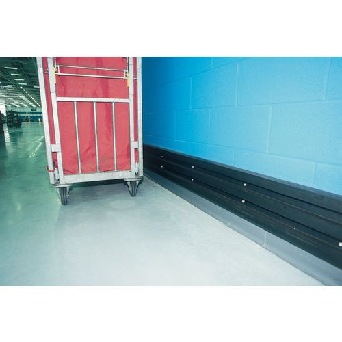 Rubber wall protector Impact Protection Traffic Management Premises