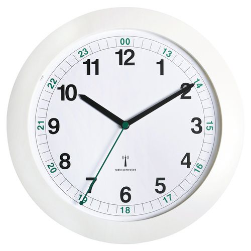 Budget radio controlled wall clock Clocks & Timers Time Management