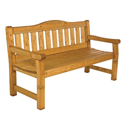 Heavy duty timber bench seat Seating & Tables Outdoor & Street