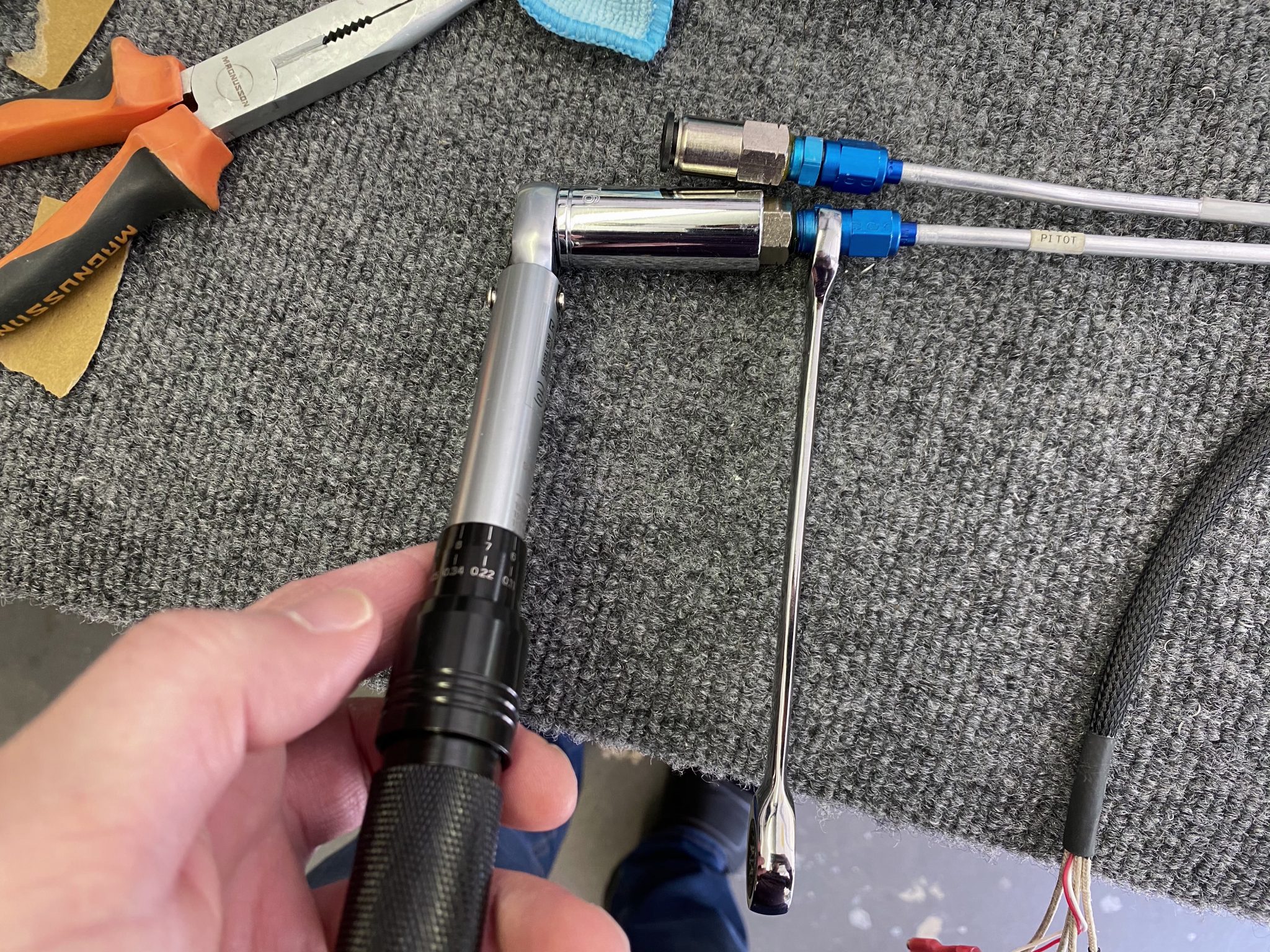 Installing the Pitot Tube Philip's Sling TSi Build Log