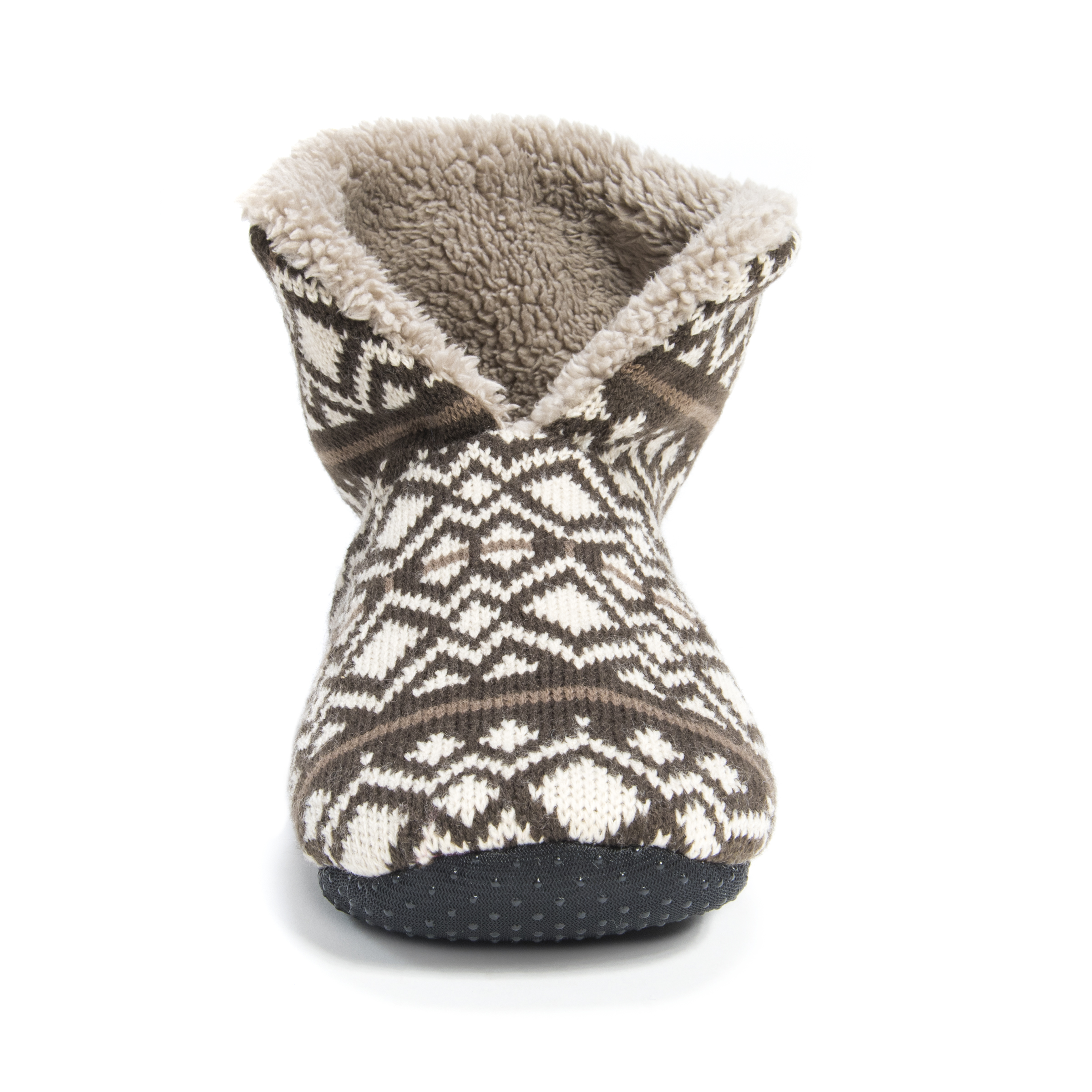 Men’s Slipper Booties Dark Moccasin Shop Comfy