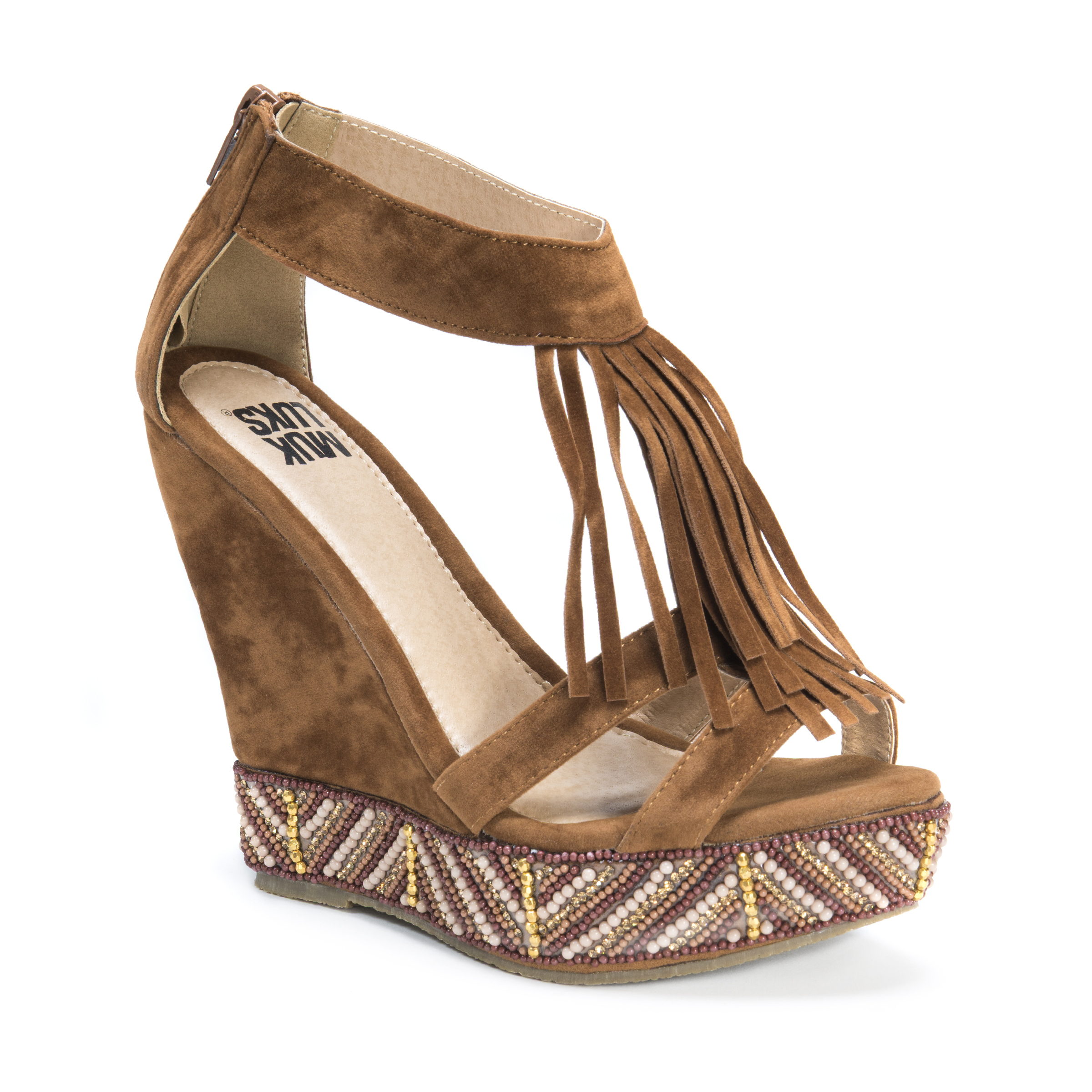 Women's Ciara Wedge Sandals Cognac Shop Comfy