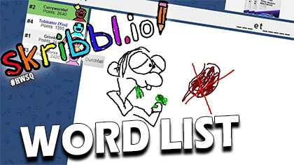 Skribbl.io Word List 2023 Skribbl.io Word List - Slither.io Game Guide
