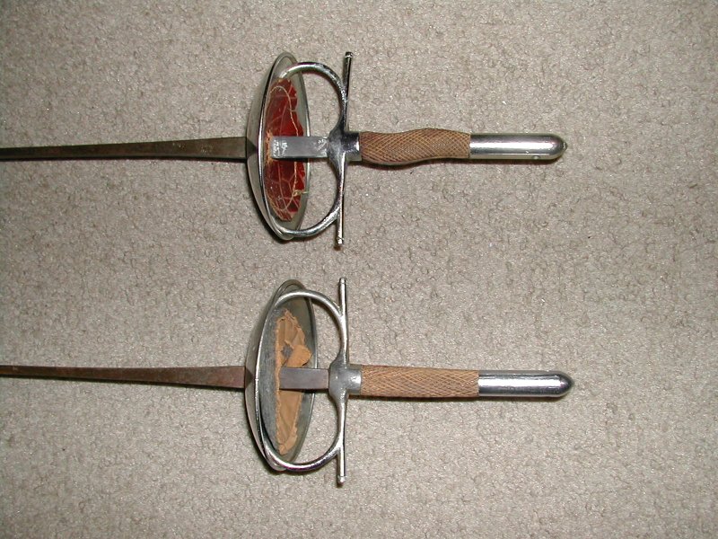 Old fencing equipment