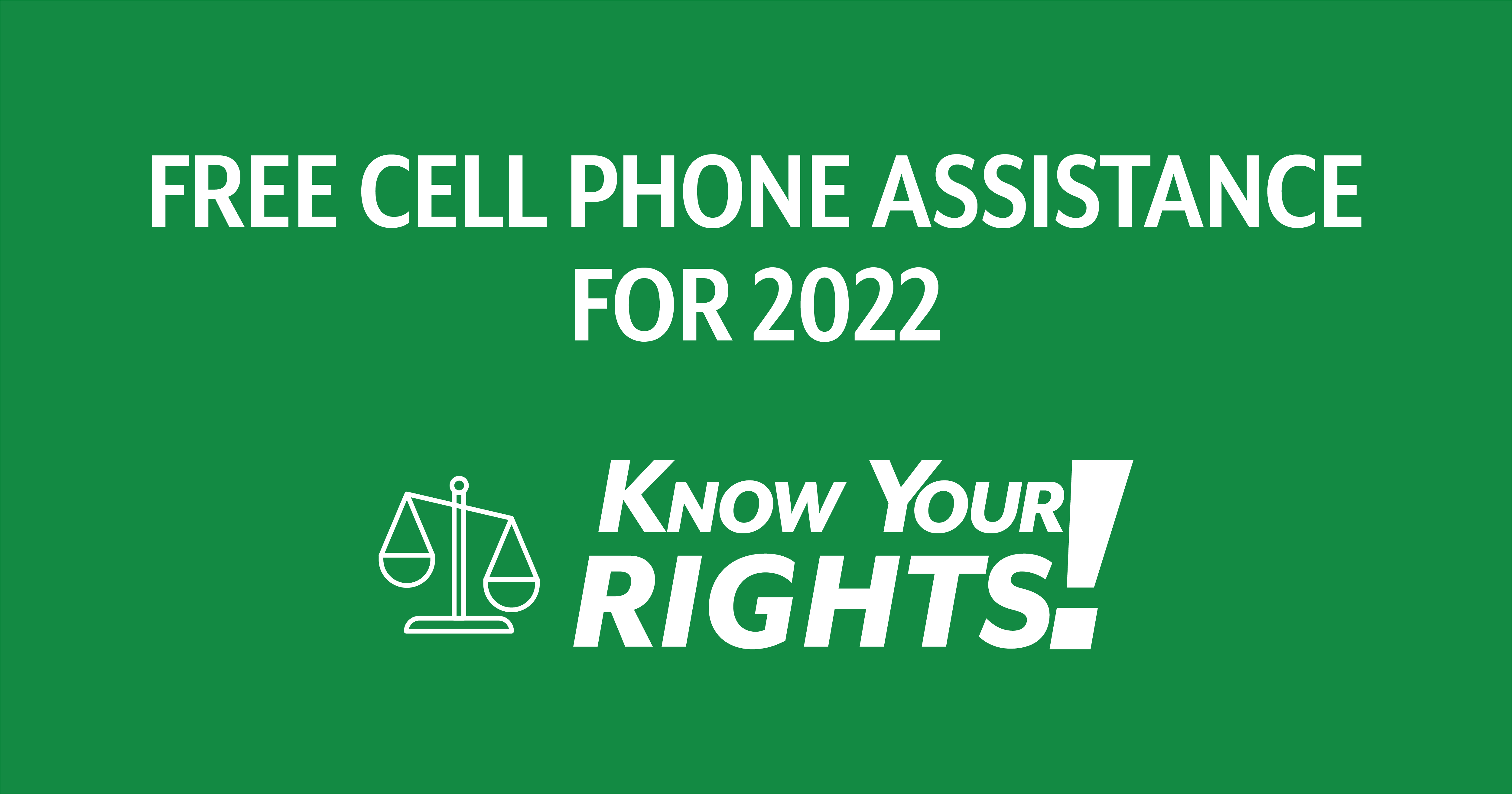Free Cell Phone Assistance for 2022 SLLS