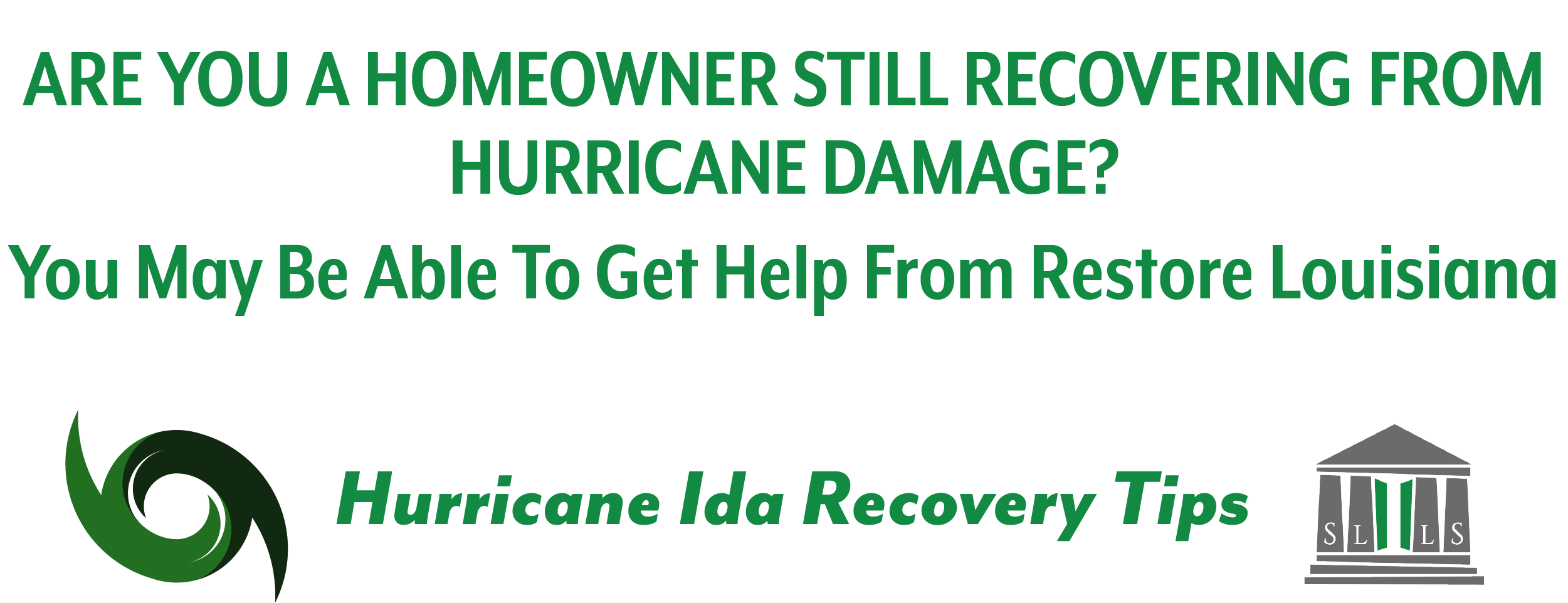 You May Be Eligible for Help from Restore Louisiana