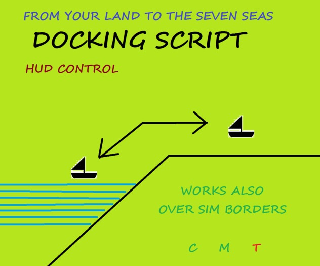 Second Life Marketplace Docking Script
