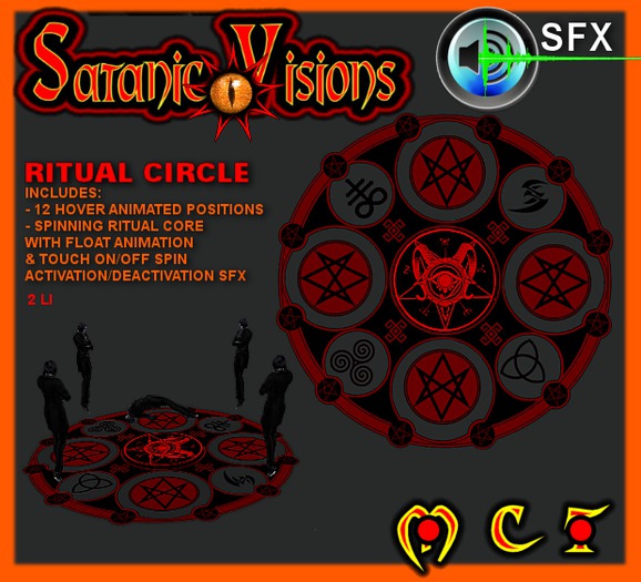 Second Life Marketplace Ritual Circle
