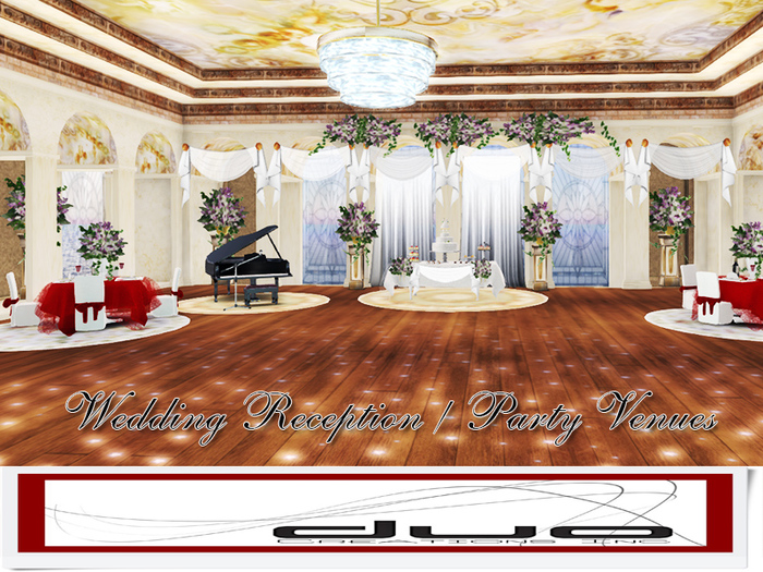 Second Life Marketplace Wedding Angel Reception / Party Venues