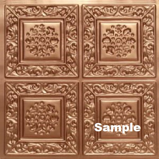Second Life Marketplace Copper Ceiling Tile Texture Seamless CM
