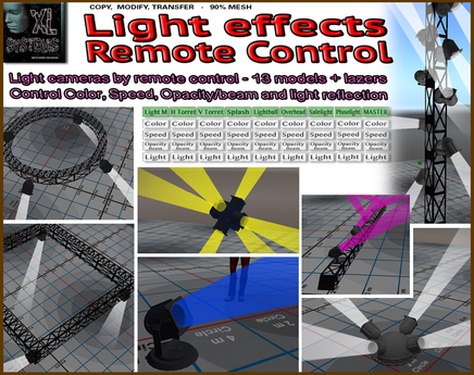 Second Life Marketplace - Light effects remote control