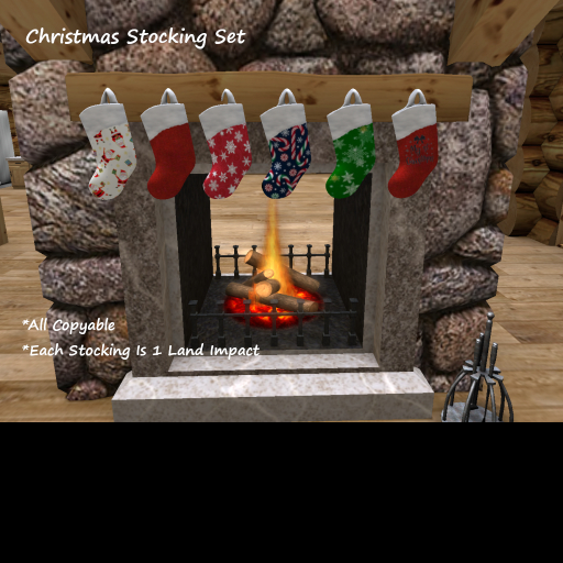 Second Life Marketplace *HEB*Christmas Stocking Set