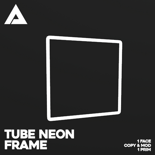 Second Life Marketplace - [ALPHA] Tube Neon Frame