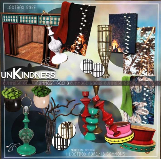 Second Life Marketplace uK Rummage Candle Holders Clutter