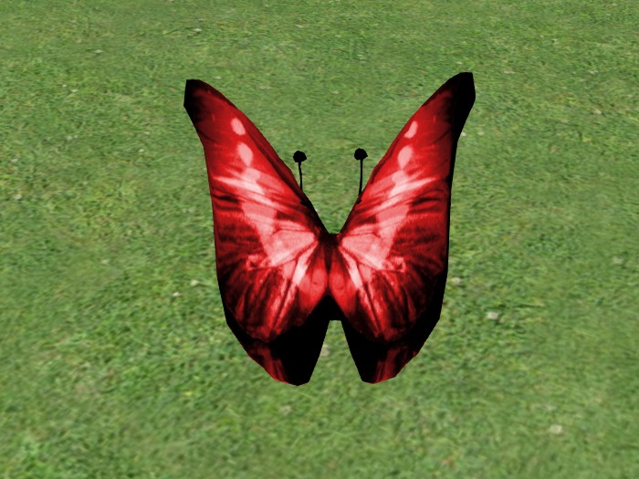 Second Life Marketplace Gwiz! Flutterboard Red(04)