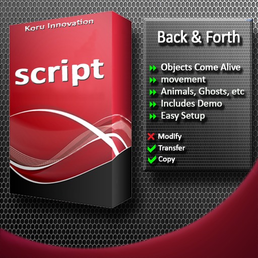 Second Life Marketplace move object back & forth