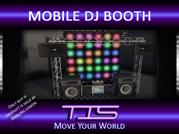 Second Life Marketplace - TIS Mobile DJ Booth