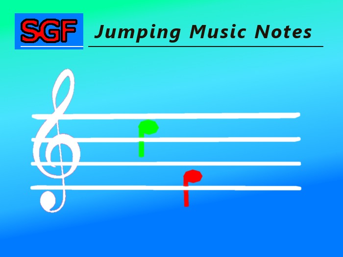 Second Life Marketplace Jumping Music Notes