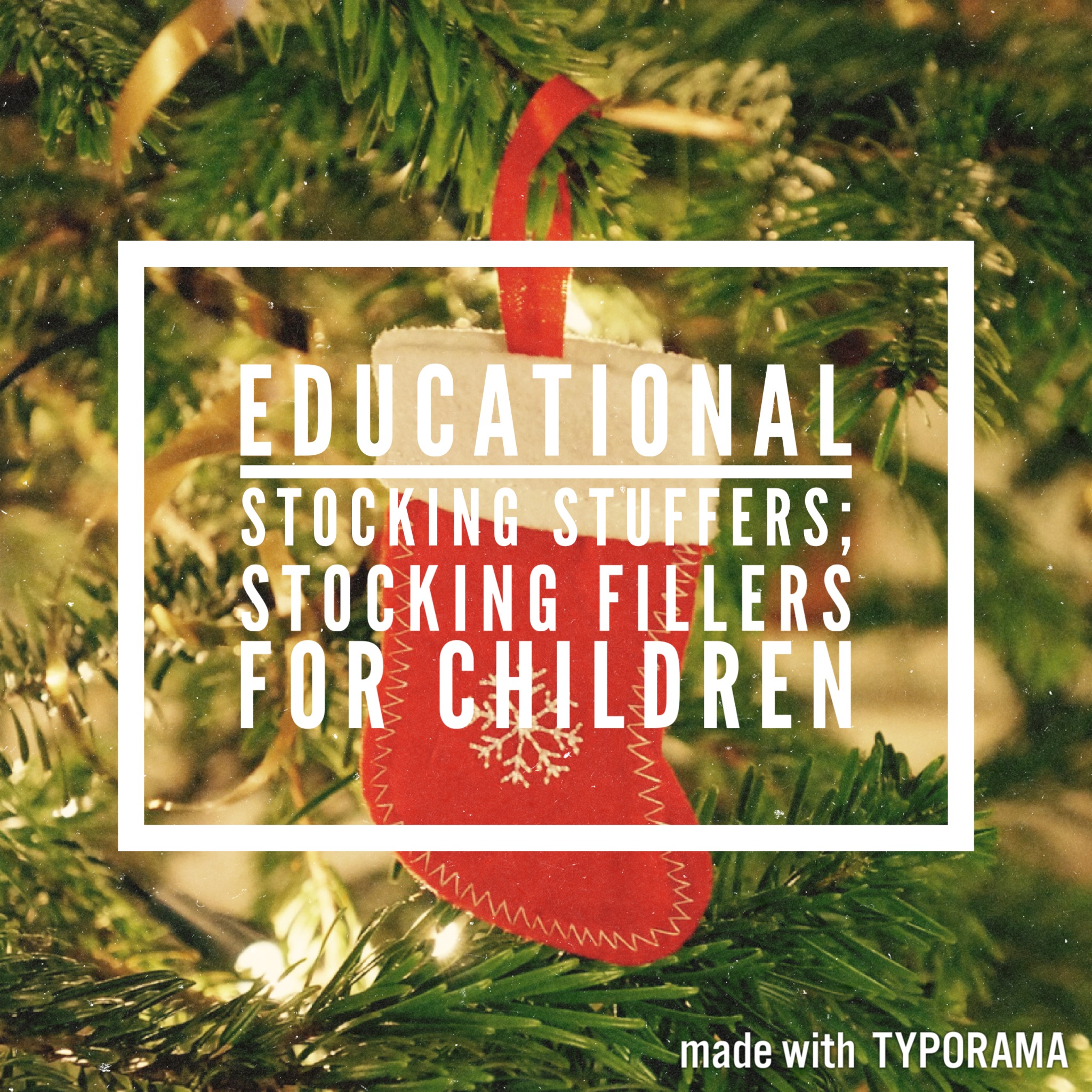 educational stocking fillers