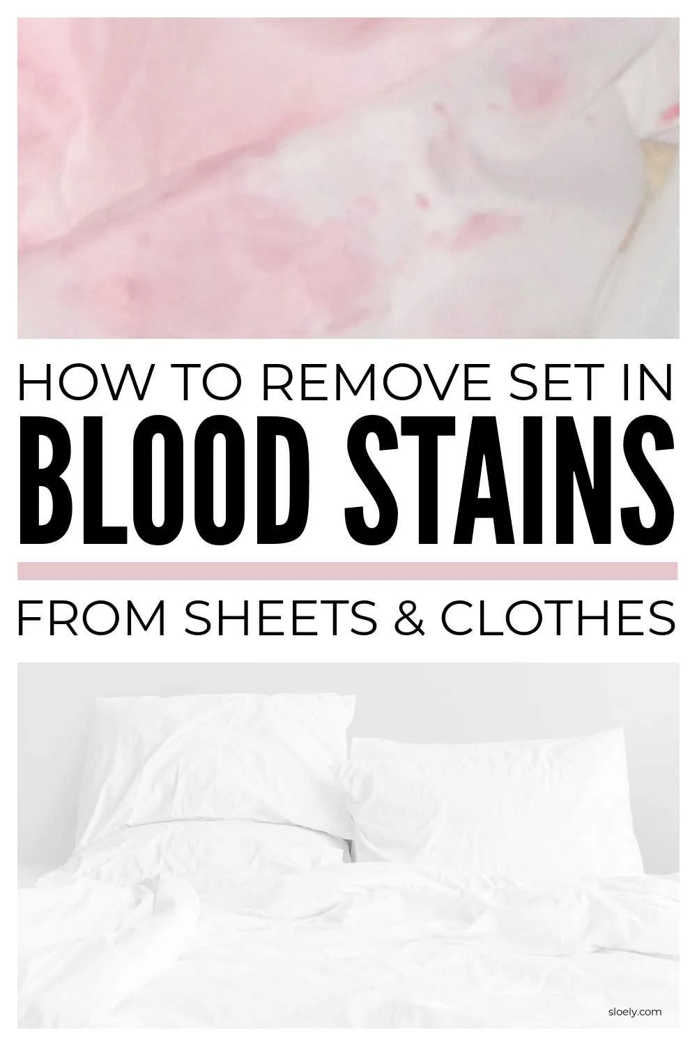 How To Remove Blood Stains Without Bleach