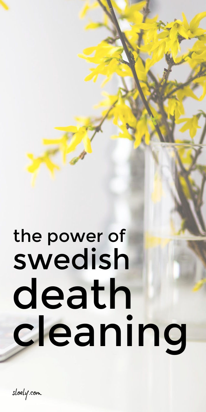 Swedish death cleaning