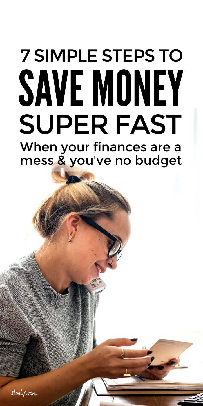 How To Save Money Fast