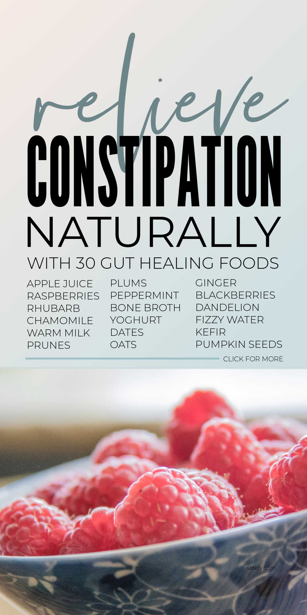 Quick Constipation Relief Naturally
