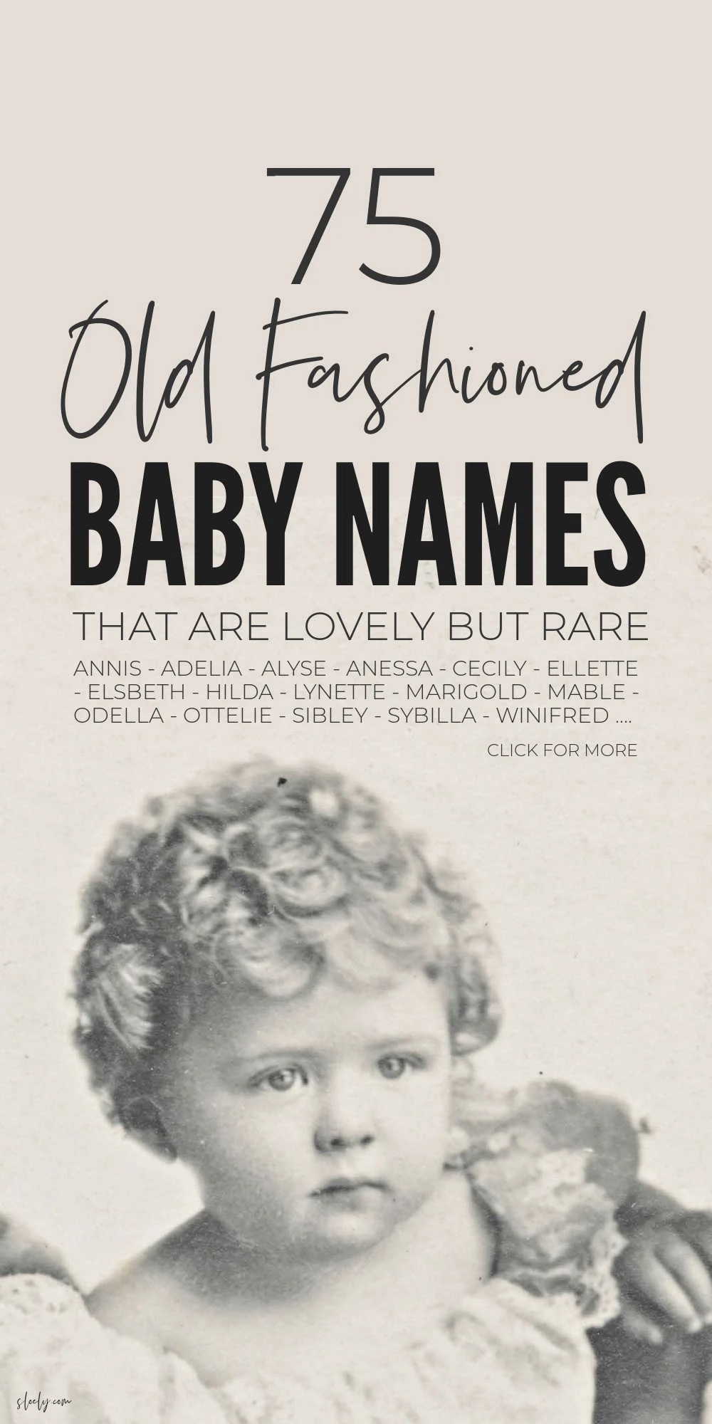 Old Fashioned English Baby Names For Girls