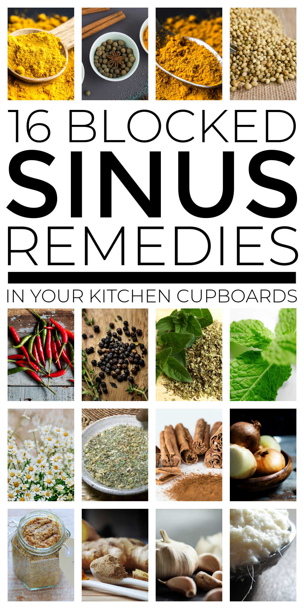 Natural Sinus Congestion Relief Remedies