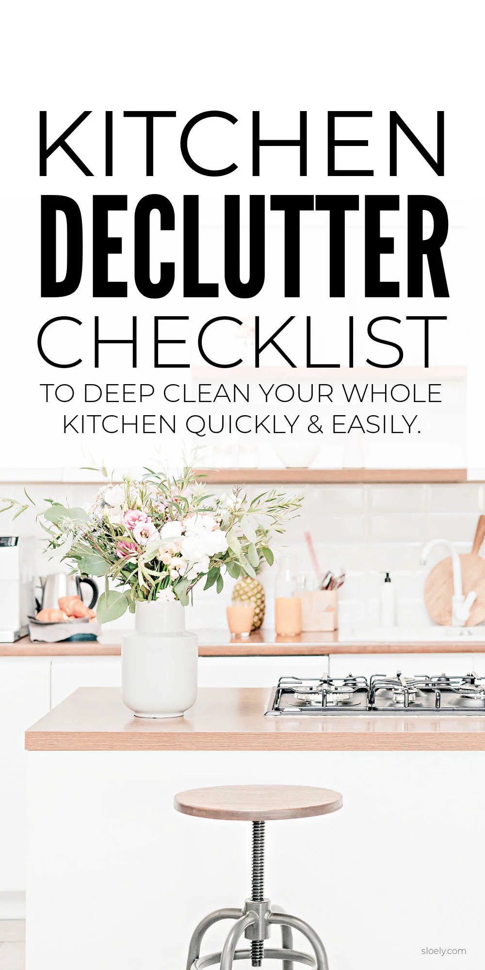 How To Declutter Kitchen Counters and