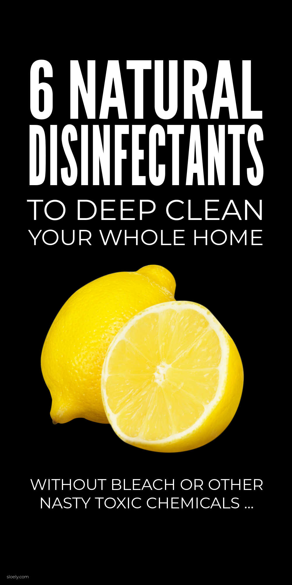 Natural DIY Disinfectant Cleaners